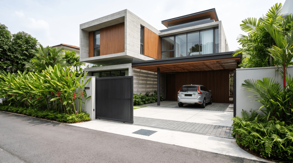 Driveway And Vehicle Access Rules For Landed Homes