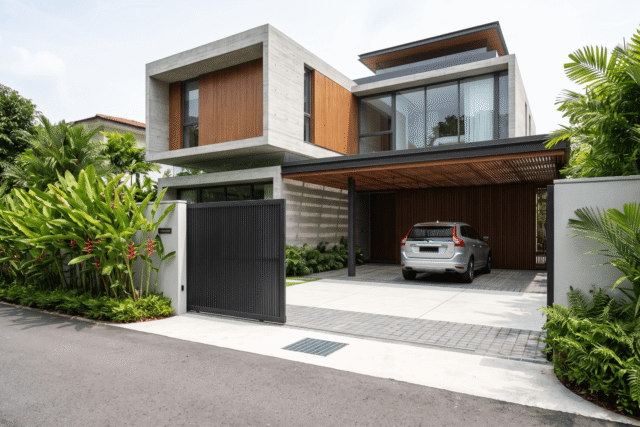 Driveway And Vehicle Access Rules For Landed Homes